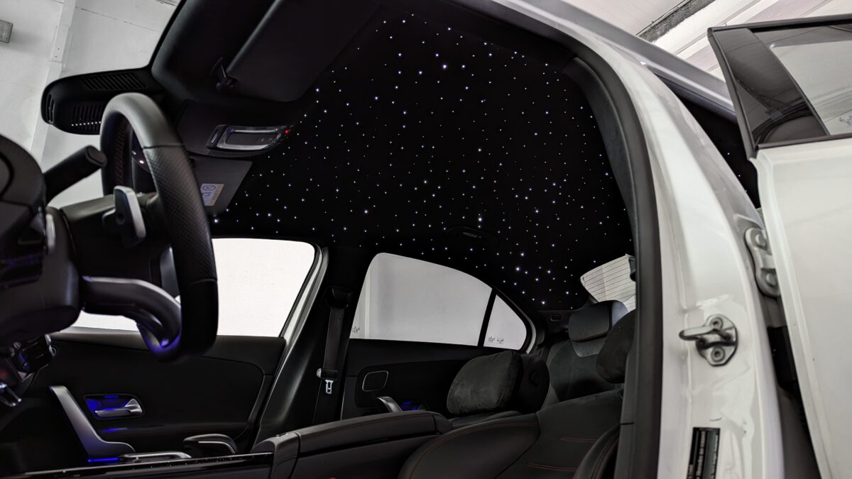 Sternenhimmel LED für Mercedes CLA C118 inkl. Einbau (Nachrüstung) – Bild 8