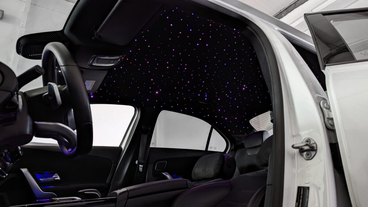 Sternenhimmel LED für Mercedes A-Klasse W177 inkl. Einbau (Nachrüstung) – Bild 2