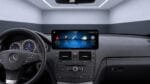 Android-Navigation (+ Apple-CarPlay) Touch für Mercedes C-Klasse W204 (inkl. Einbau) – Ansicht 2