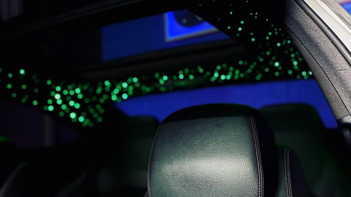 Sternenhimmel LED für Mercedes C-Klasse W204 inkl. Einbau (Nachrüstung) – Bild 2