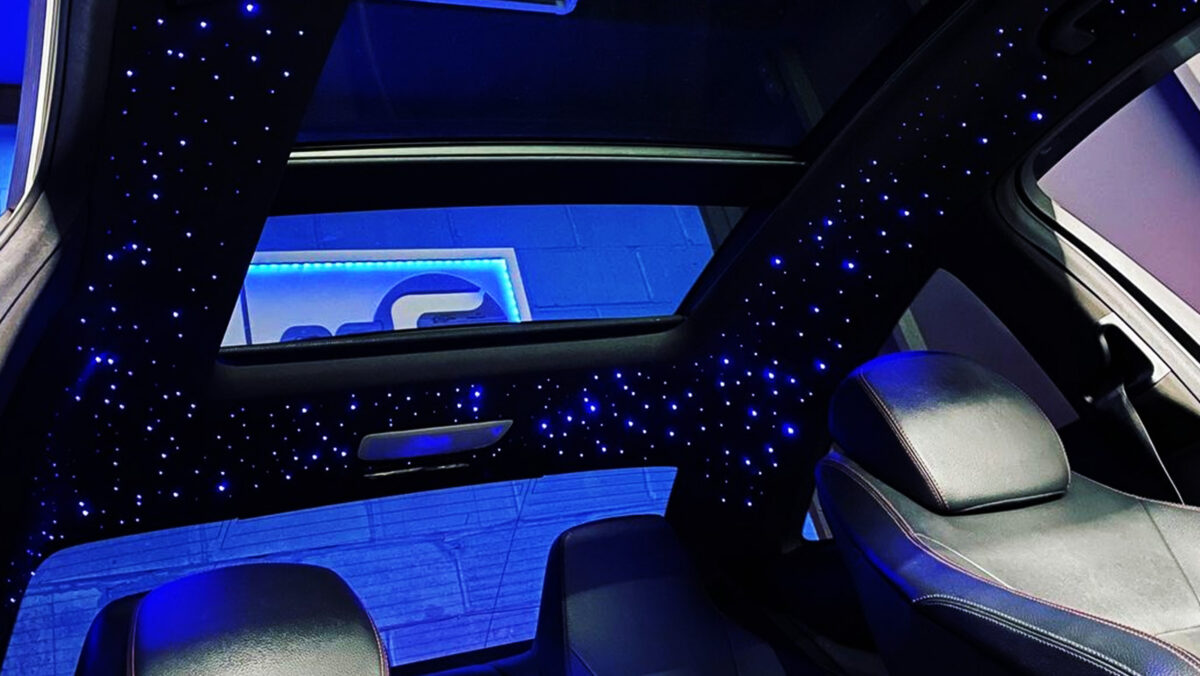 Sternenhimmel LED für Mercedes C-Klasse W204 inkl. Einbau (Nachrüstung) – Bild 3