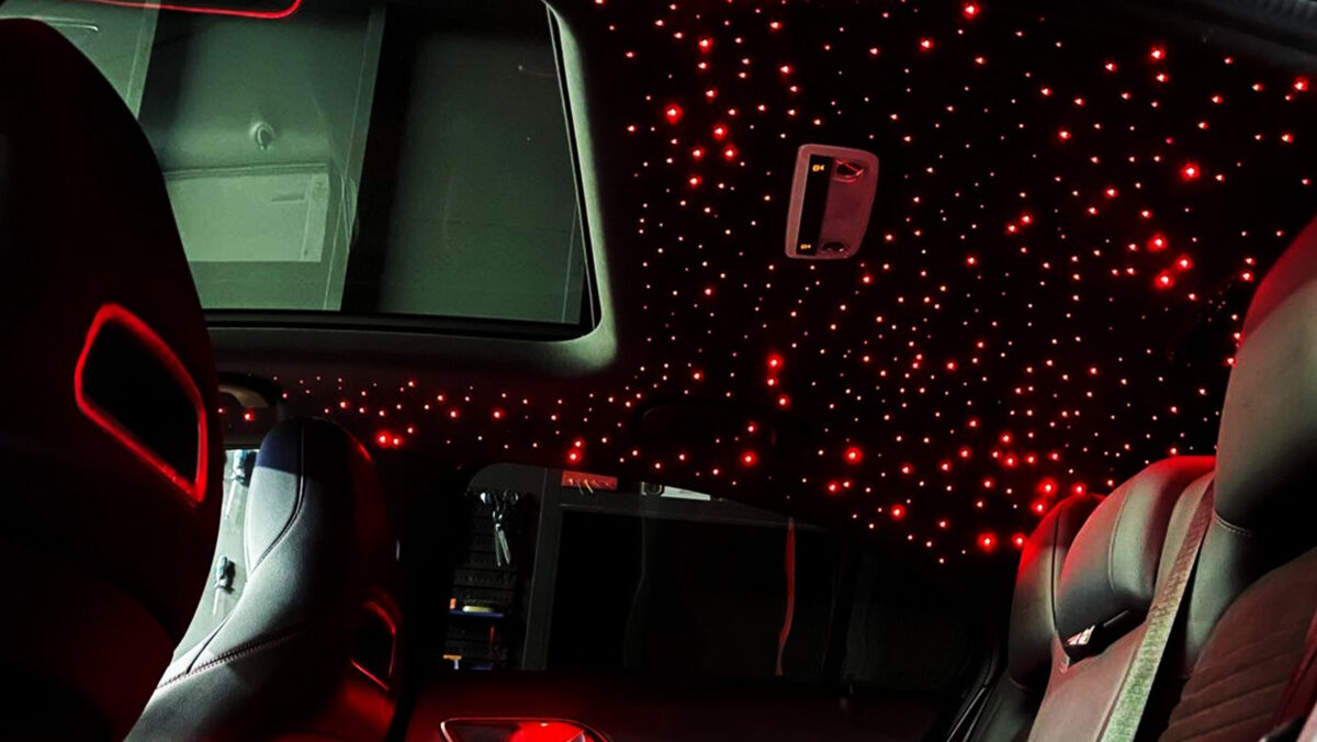 Sternenhimmel LED für Mercedes CLA C117 inkl. Einbau (Nachrüstung) – Bild 3