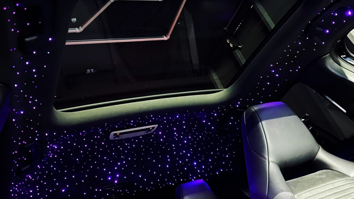 Sternenhimmel LED für Mercedes CLA C117 inkl. Einbau (Nachrüstung) – Bild 2