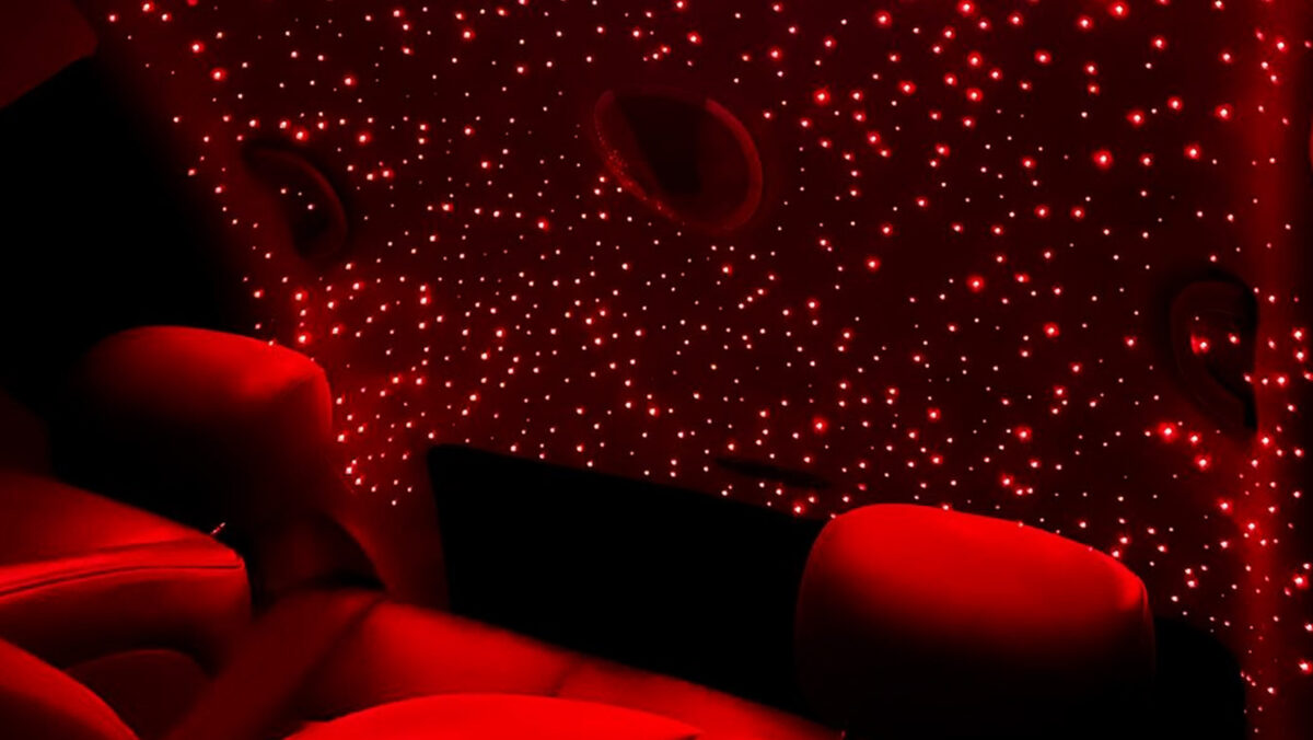 Sternenhimmel LED für Mercedes CLS W219 inkl. Einbau (Nachrüstung) – Bild 2