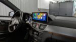 Android-Navigation (+ Apple-CarPlay) Touch für Mercedes E-Klasse W212 S212 (inkl. Einbau)