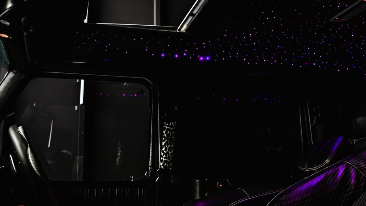 Sternenhimmel in der Mercedes G-Klasse nachrüsten