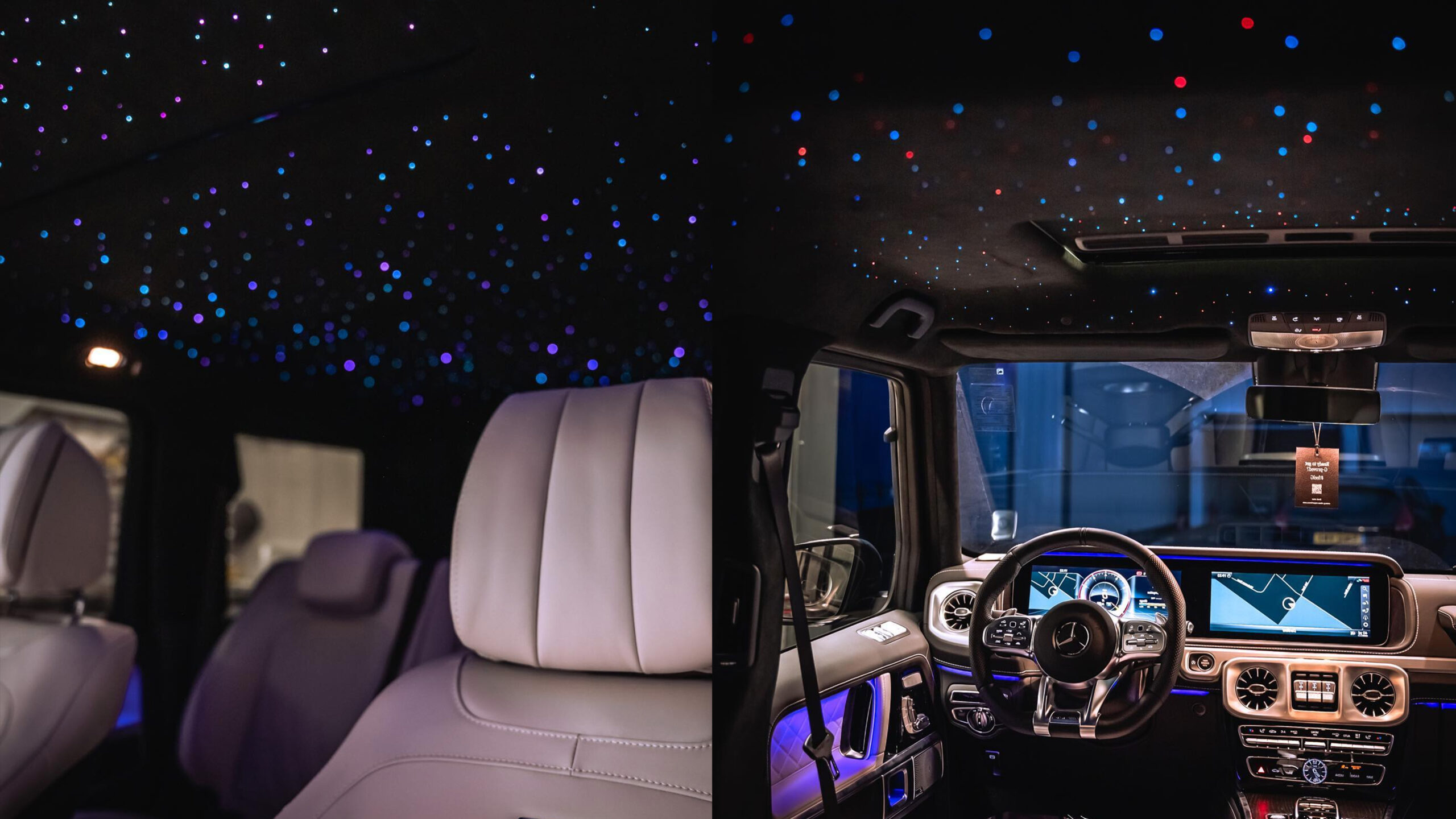 Sternenhimmel für Mercedes GLC X253 inkl. Einbau - CarHex