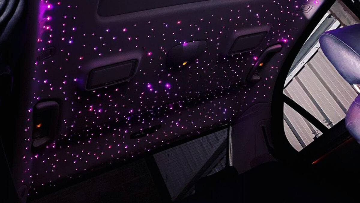 Sternenhimmel LED für Mercedes S-Klasse W221 inkl. Einbau (Nachrüstung) – Bild 3