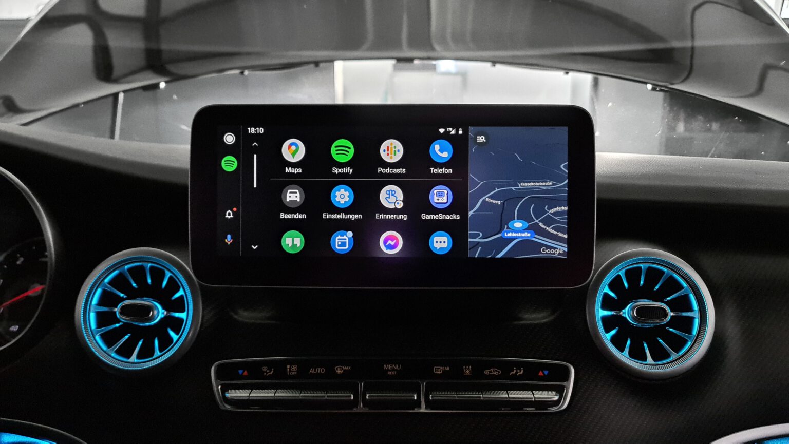 AndroidNavi (+ CarPlay & Einbau) für Mercedes VKlasse W447 CarHex