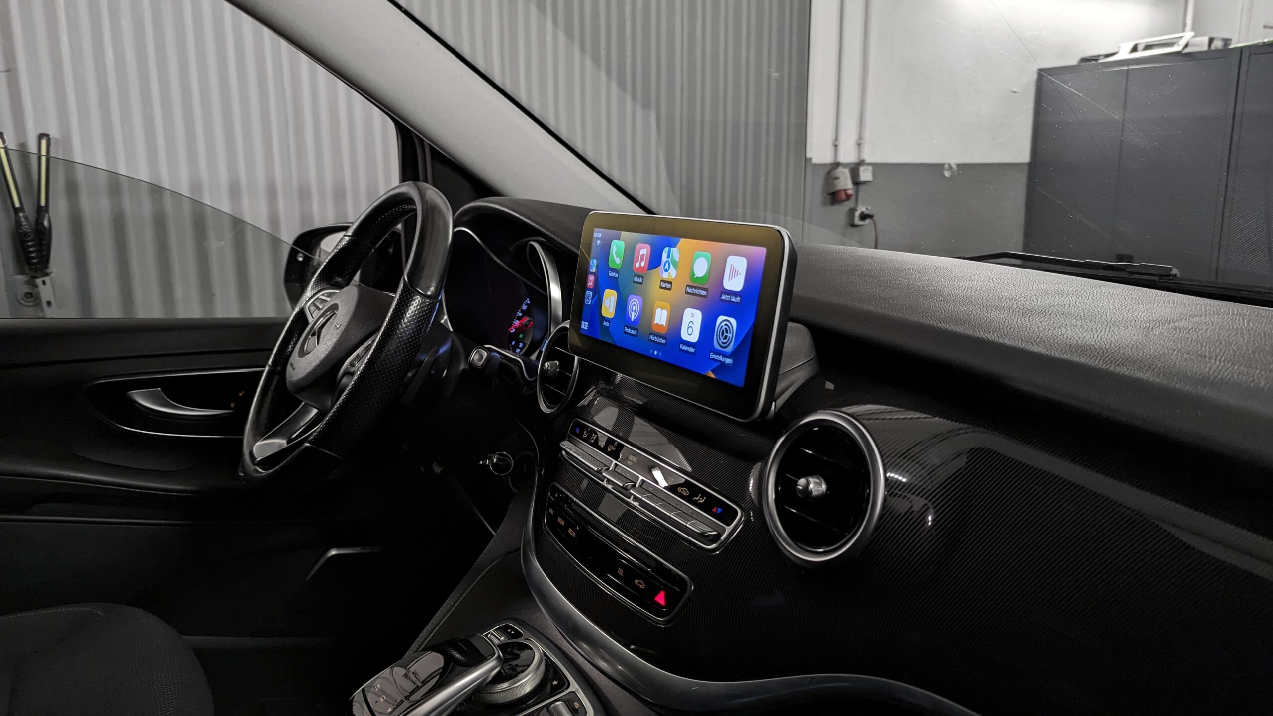 Android-Navi (+ CarPlay & Einbau) für Mercedes V-Klasse W447 - CarHex
