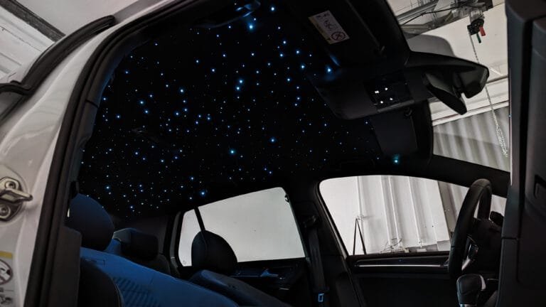 Sternenhimmel LED für VW Golf 6 inkl. Einbau (Nachrüstung)