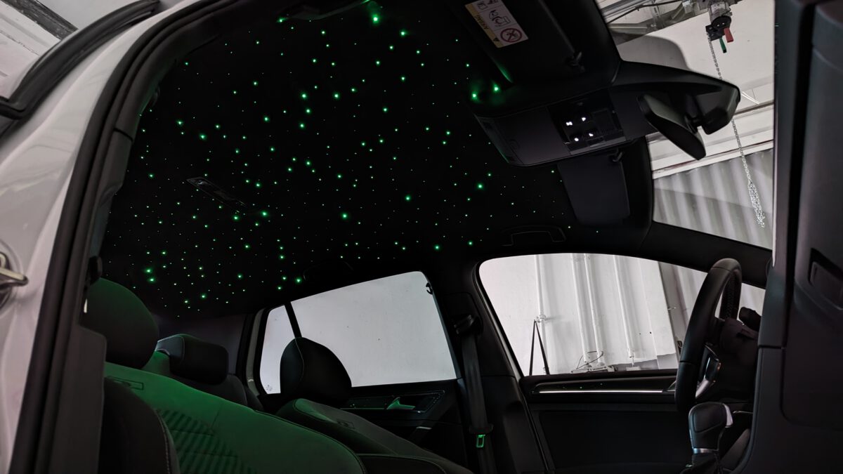 Sternenhimmel LED für VW Golf 7 inkl. Einbau (Nachrüstung) – Bild 5
