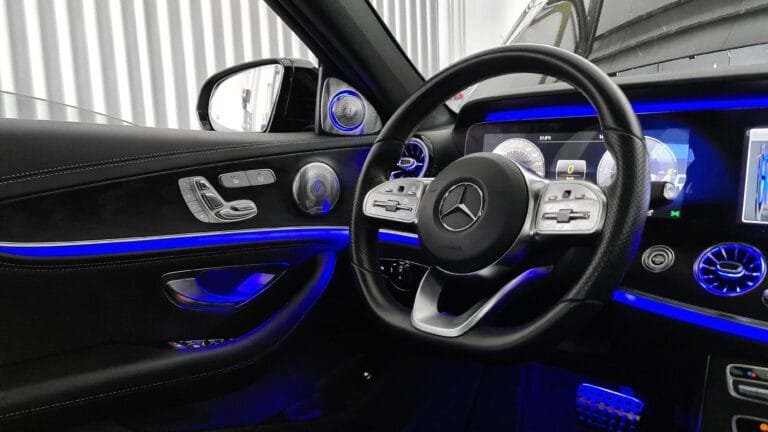 3D Hochtöner-Beleuchtung für Mercedes E-Klasse W213 inkl. Einbau (Nachrüstung)