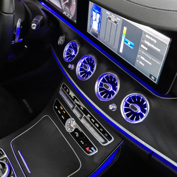 Mercedes E-Klasse W213 AMG beleuchtete Luftdüsen Turbinen nachrüsten