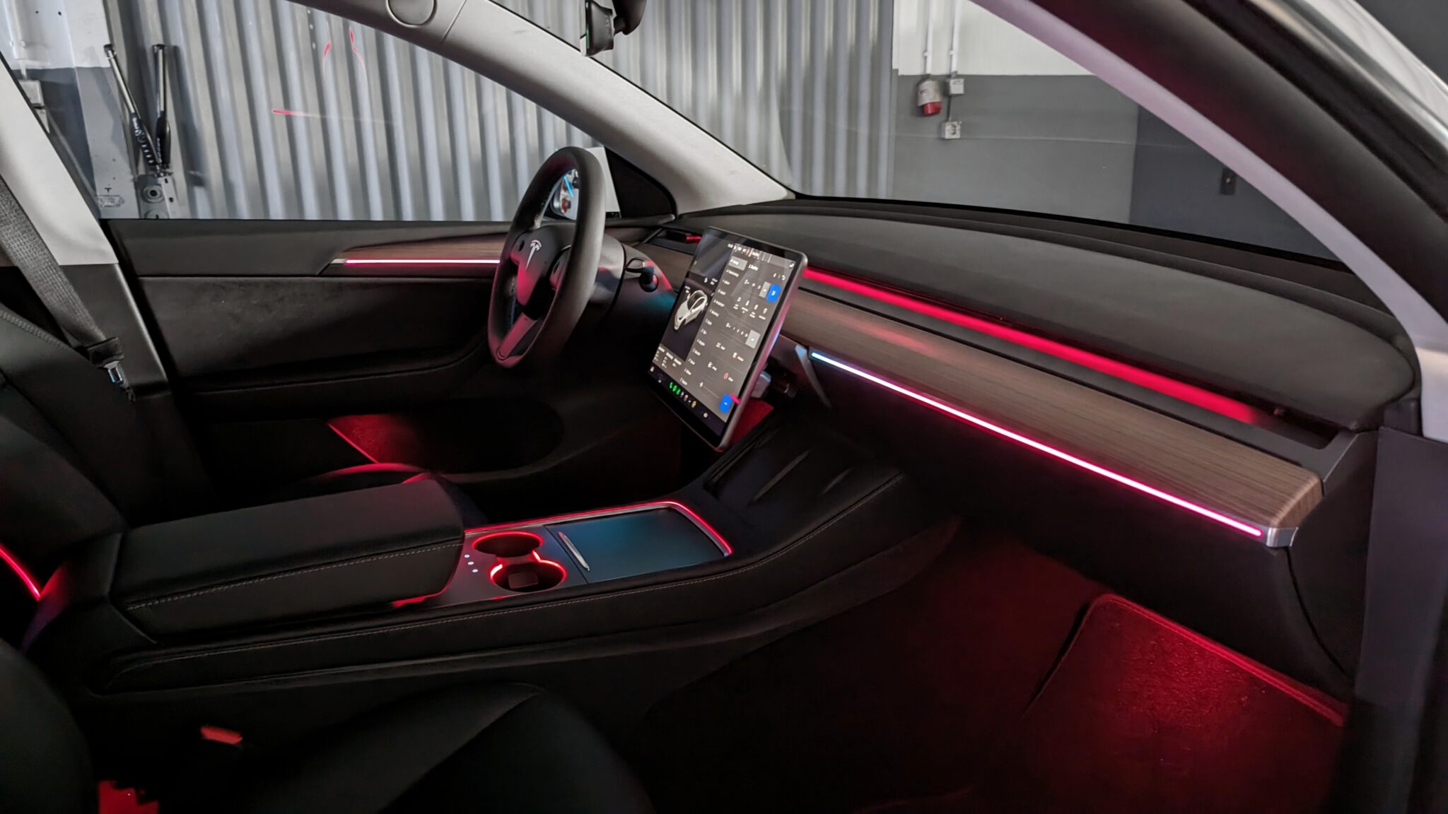 Tesla Model Y Ambientebeleuchtung