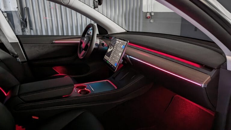 Ambientebeleuchtung für Tesla Model 3 inkl. Einbau (Nachrüstung)