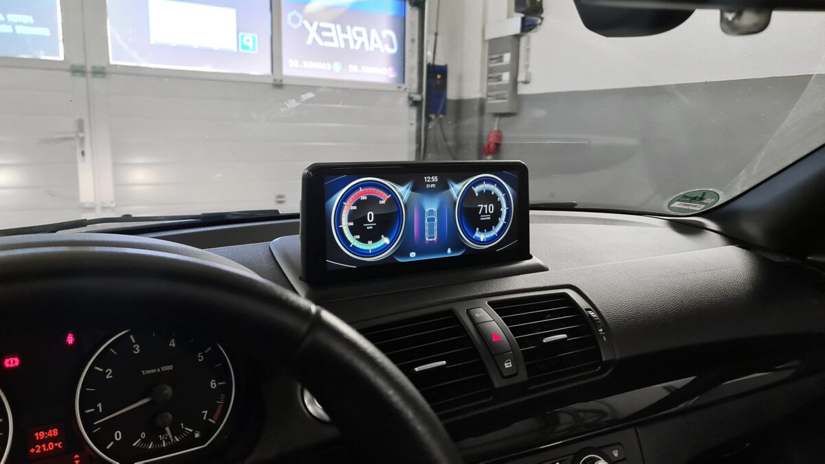 Android-Navigation für BMW 1er E81 E82 E87 E88 mit Einbau