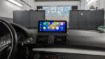 Android-Navigation V2 (Black-Frame & CarPlay) Touch für BMW 1er E81 E82 E87 E88 – Bild 2
