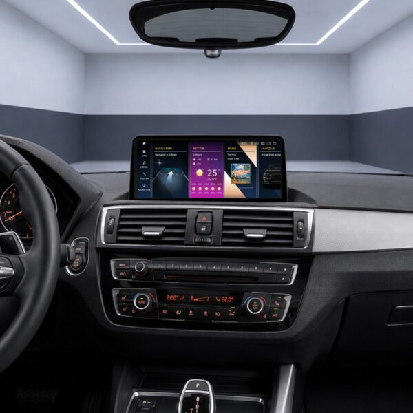 Android-Navigation V2 (Black-Frame & CarPlay) Touch für BMW 1er F20 F21
