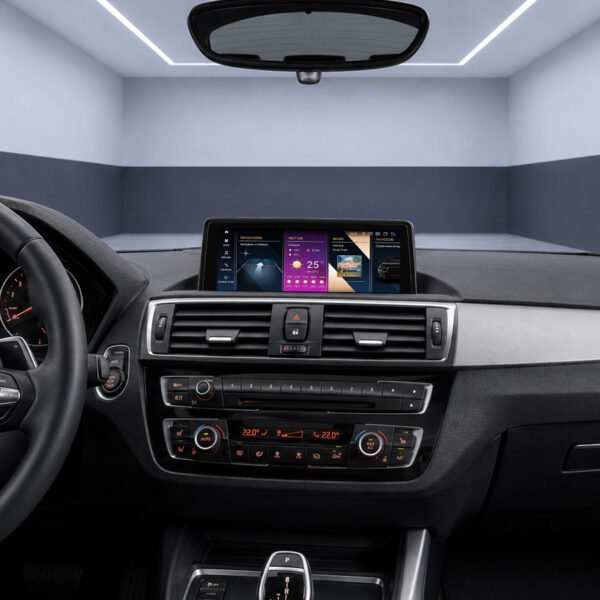 Android-Navigation V2 (Black-Frame & CarPlay) Touch für BMW 1er F20 F21 – Ansicht 2
