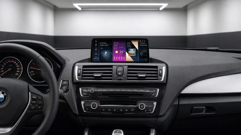 Android-Navigation V2 (Black-Frame & CarPlay) Touch für BMW 2er F22 F23