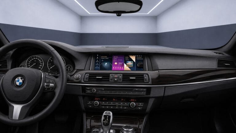 Android-Navigation V2 (Black-Frame & CarPlay) Touch für BMW 5er GT F07
