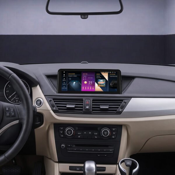 Android-Navigation V2 (Black-Frame & CarPlay) Touch für BMW X1 E84