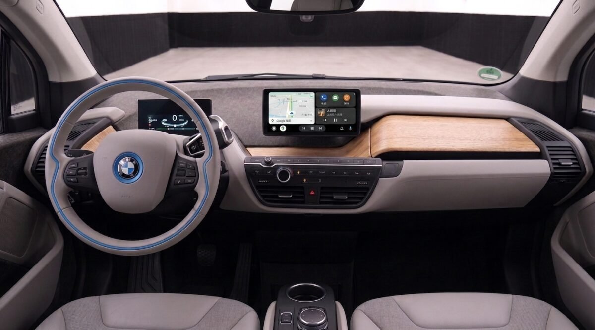 Apple-CarPlay & Android-Auto Nachrüstung für BMW i3 – Ansicht 2