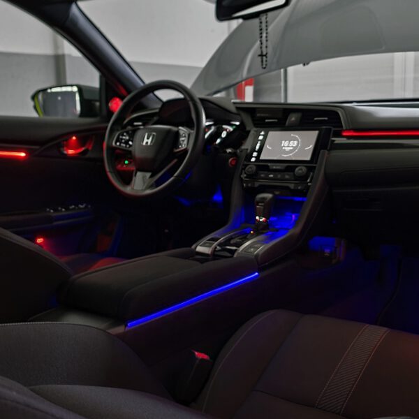 Ambientebeleuchtung nachrüsten im Honda Civic LED
