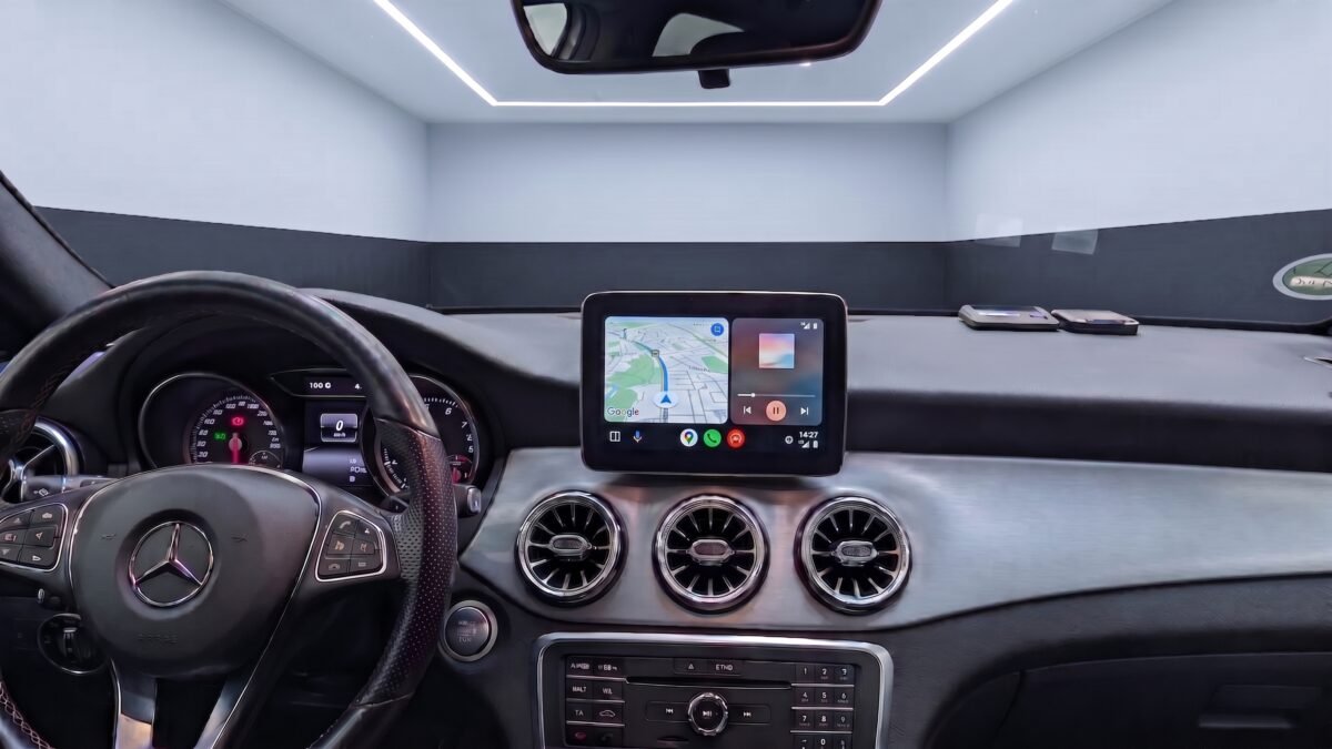 Apple-CarPlay & Android-Auto für Mercedes A-Klasse W176 (Nachrüstung) – Ansicht 7
