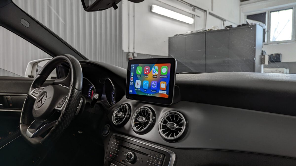 Apple-CarPlay & Android-Auto für Mercedes A-Klasse W176 (Nachrüstung) – Bild 4