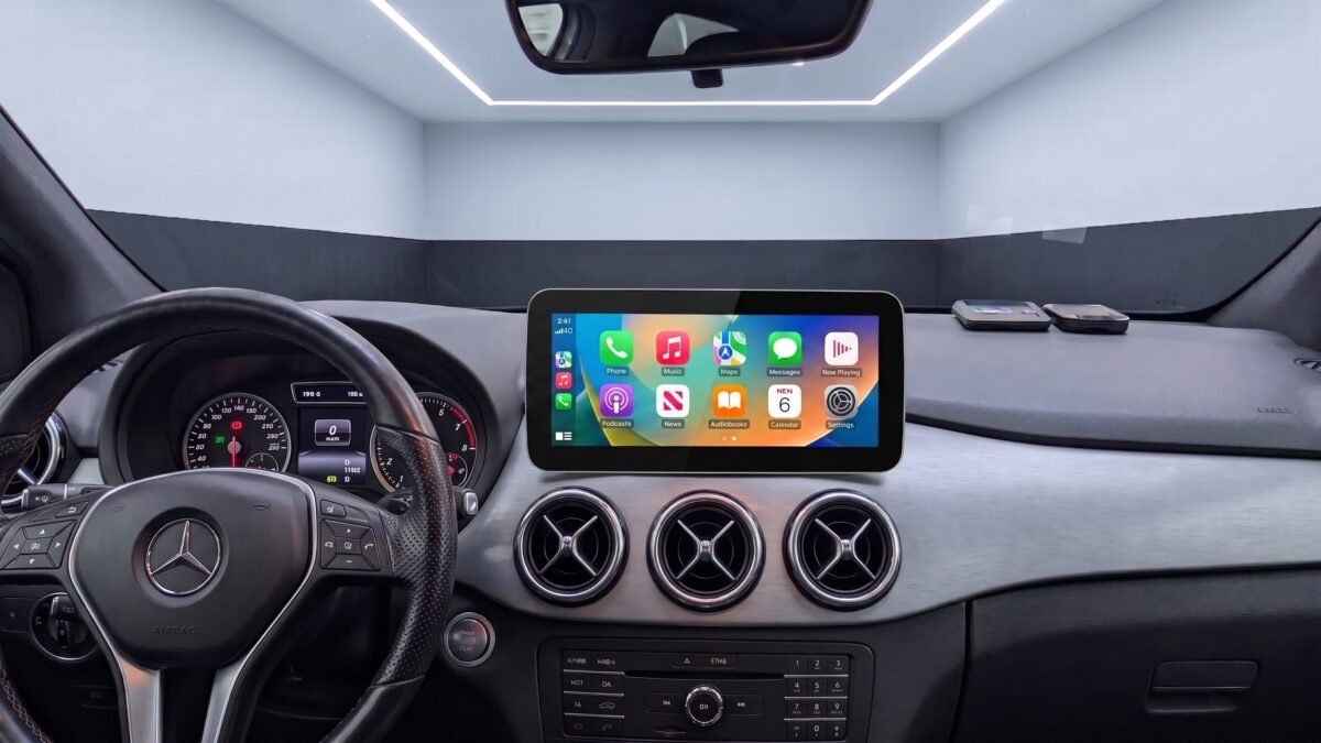 Apple-CarPlay & Android-Auto für Mercedes B-Klasse W246 (Nachrüstung)