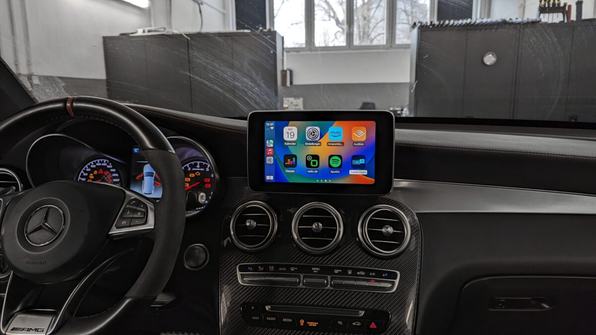 Apple-CarPlay & Android-Auto für Mercedes C-Klasse W205 (Nachrüstung) – Bild 2