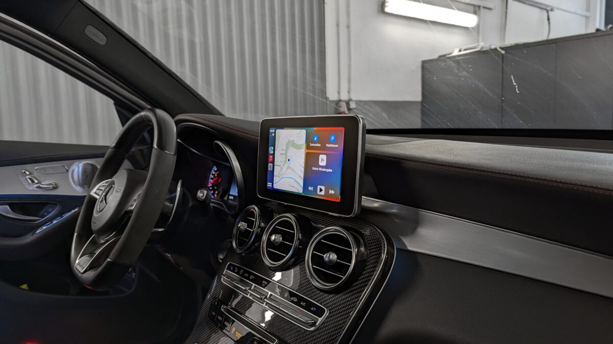 mercedes_c_klasse_w205_glc_apple_carplay_android_auto_nachrüsten_comand_ntg5_3 Apple-CarPlay & Android-Auto für Mercedes GLC X253 (Nachrüstung) – Bild 3