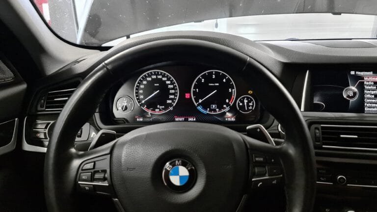 Nachrüstung 6WA Black-Panel Tacho für BMW 5er F10 F11 F07 inkl. Einbau