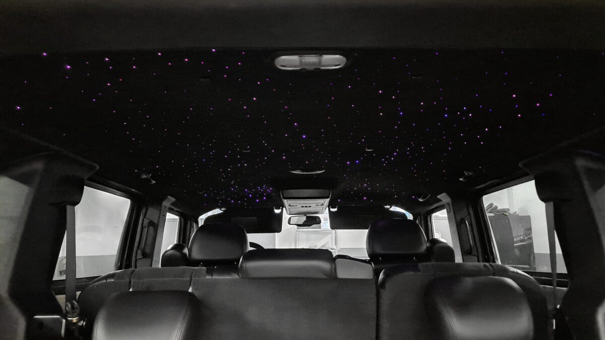 Hummerl H2 LED Sternenhimmel nachrüsten