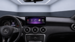 Android-Navigation (+ Apple-CarPlay) Touch für Mercedes A-Klasse W176 (inkl. Einbau)