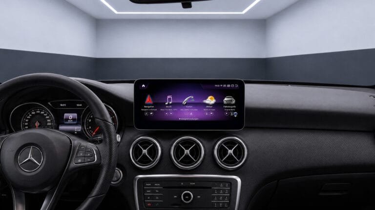 Android-Navigation (+ Apple-CarPlay) Touch für Mercedes CLA C117 X117 (inkl. Einbau)