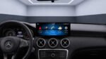 Android-Navigation (+ Apple-CarPlay) Touch für Mercedes CLA C117 X117 (inkl. Einbau) – Ansicht 2