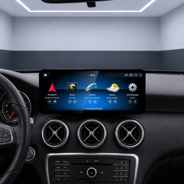Android-Navigation (+ Apple-CarPlay) Touch für Mercedes CLA C117 X117 (inkl. Einbau) – Ansicht 2