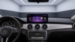 Android-Navigation auf dem Display im Mercedes GLA X156
