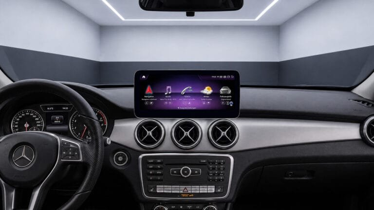 Android-Navigation (+ Apple-CarPlay) Touch für Mercedes GLA X156 (inkl. Einbau)
