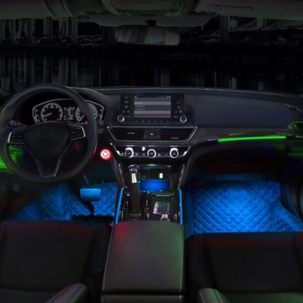 Honda Accord RGB LED Ambientebeleuchtung im Innenraum nachrüsten