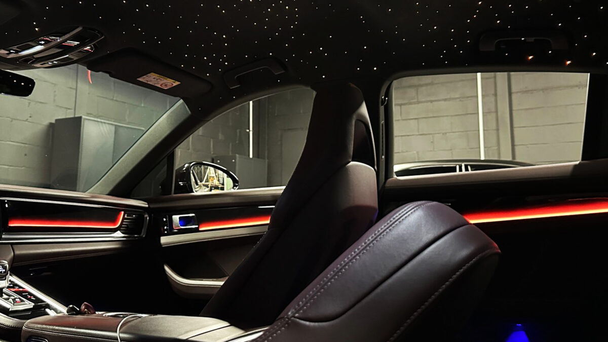 Ambientebeleuchtung für Porsche Panamera inkl. Einbau (Nachrüstung) – Bild 2