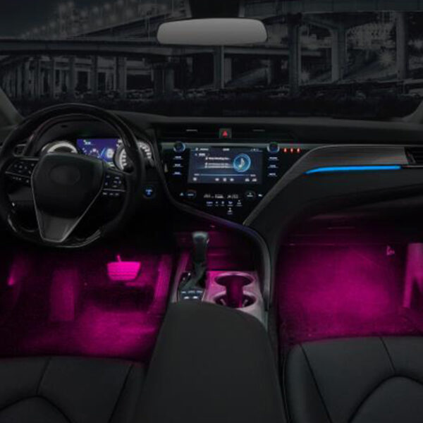 Nachrüstung der mehrfarbigen RGB Ambientebeleuchtung im Toyota Camry