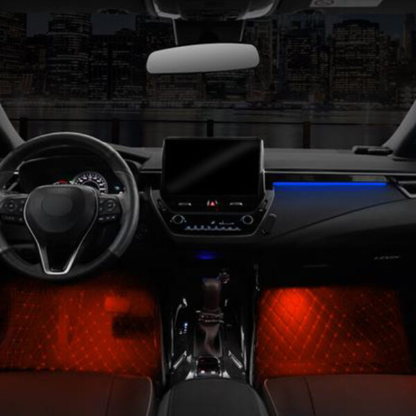 Nachrüstung der Ambientebeleuchtung im Toyota Corolla