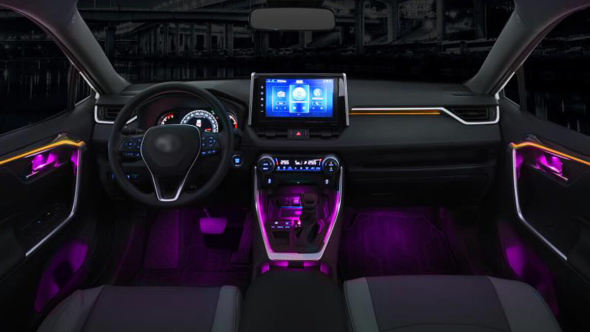 Nachrüstung der Ambientebeleuchtung in deinem Toyota RAV4