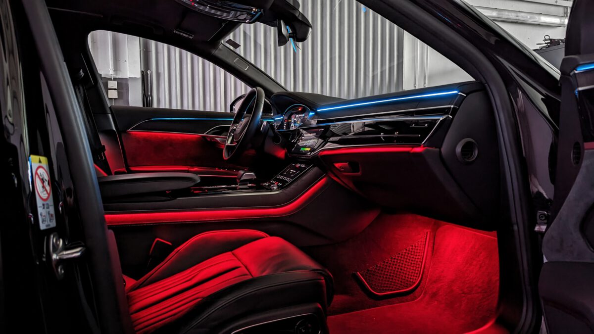 Nachrüstung der LED Innenbeleuchtung im Audi A8 D5