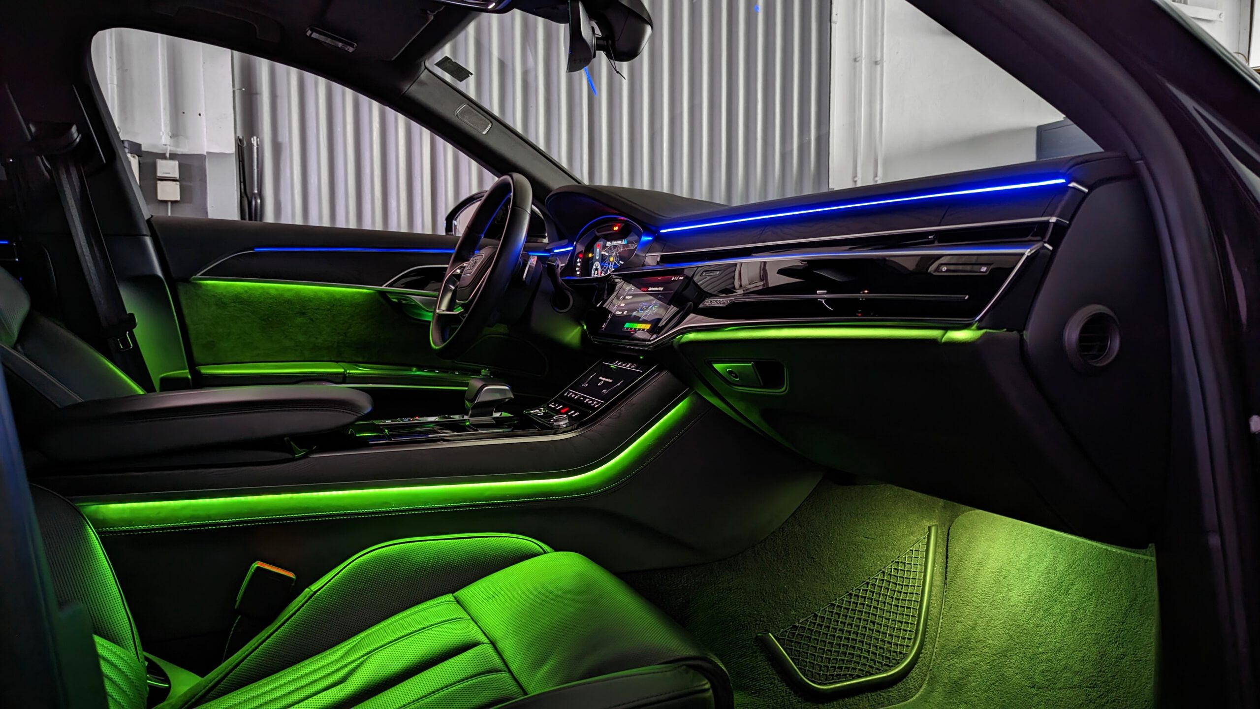 Ambiente- Beleuchtung Ambientebeleuchtung LED Audi A8 D5