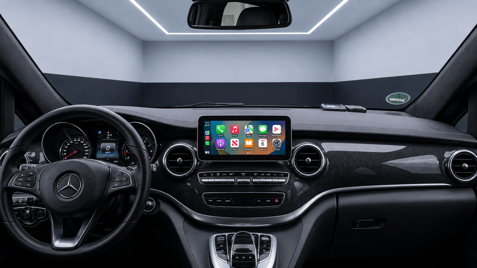 Apple-CarPlay & Android-Auto für Mercedes V-Klasse W447 (Nachrüstung) – Ansicht 2